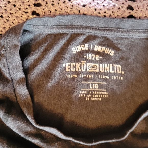 Ecko Unlimited cotton t shirt - Size Large Men's - Picture 4 of 6